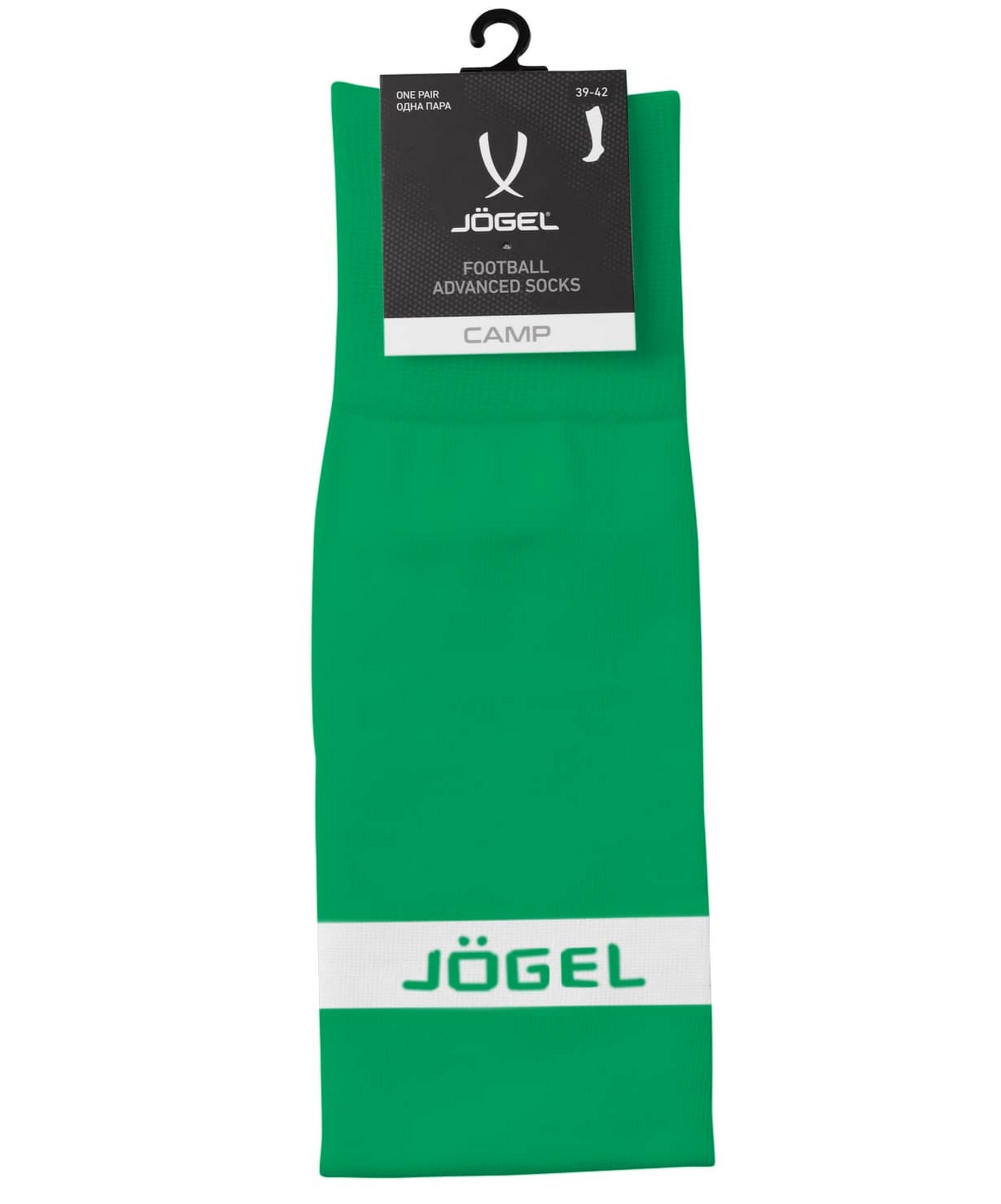 Гетры футбольные Jogel Camp Advanced Socks зеленый\белый