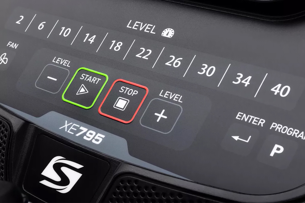 Эллиптический тренажер SPIRIT XE795 Black