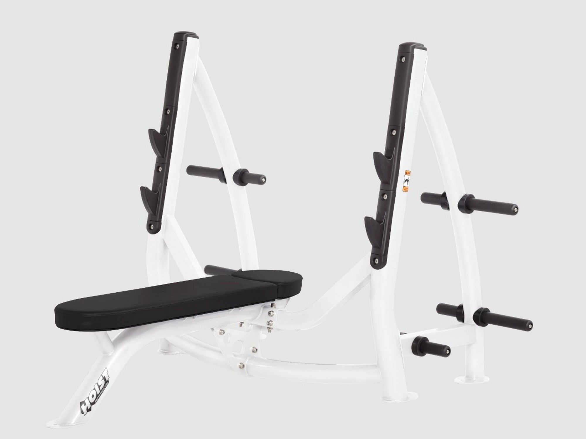 Олимпийская скамья с держателями дисков Hoist CF-3170 | Premium Fitness
