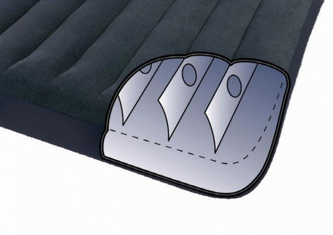 Надувной матрас (кровать) 191х99х23см Intex Pillow Rest Classic Bed 66779