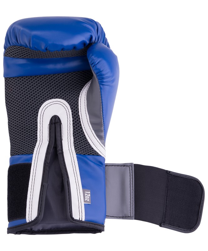 Перчатки боксерские Everlast Pro Style Elite 2212E, 12oz, к/з, синий