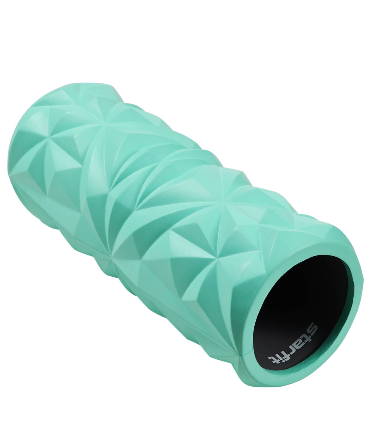 Ролик массажный Star Fit FA-507, EVA/PP, средняя жесткость, 32,5x12,5 cм, мятный/серый