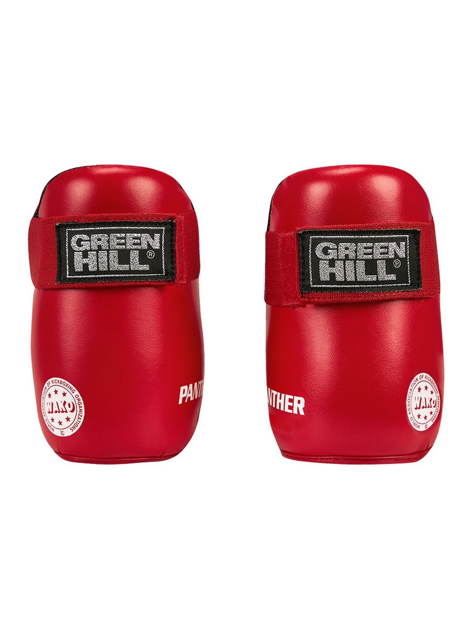 Кикбоксерские футы Green Hill PANTHER WAKO Approved KBSP-3076w красный