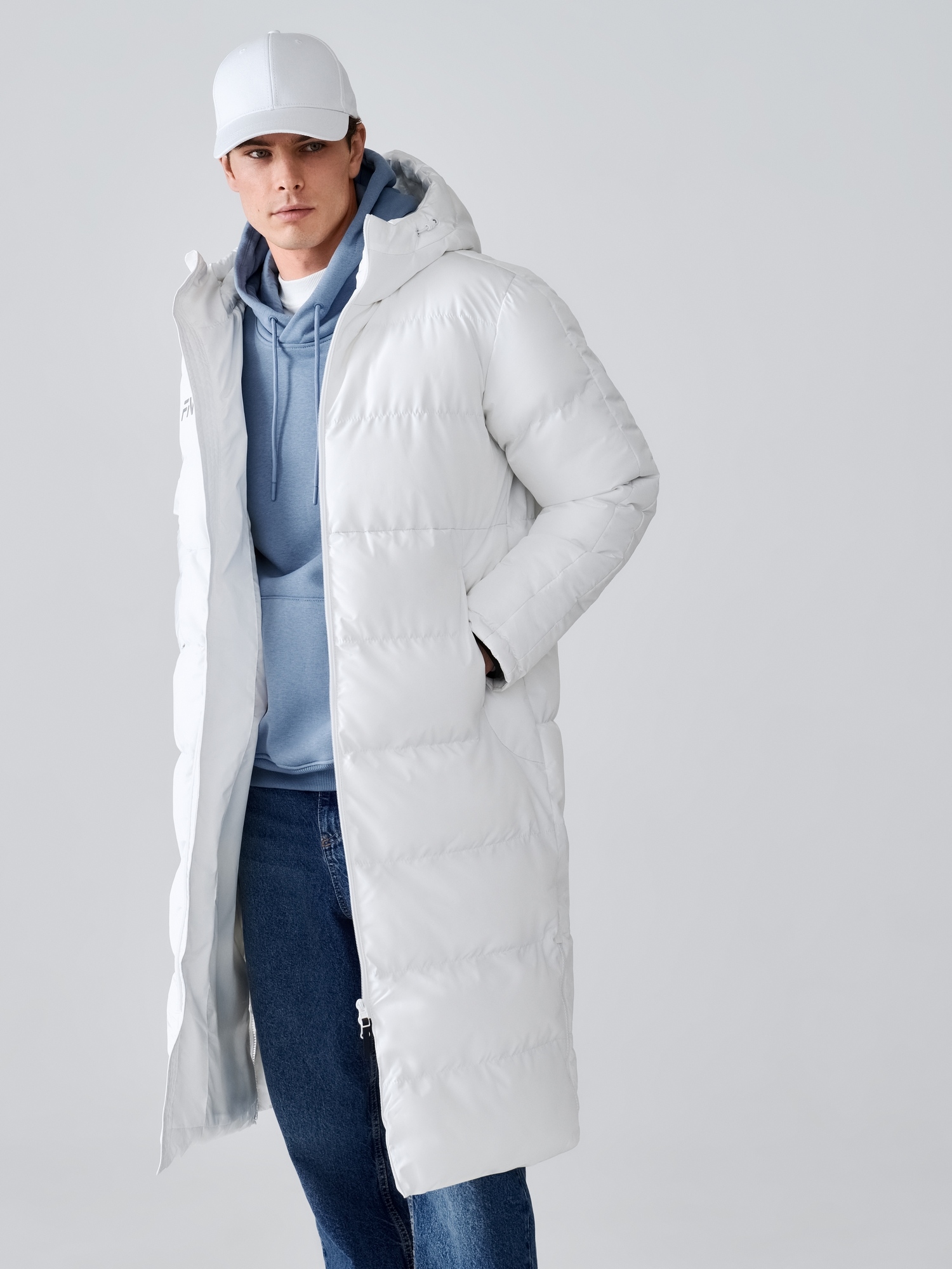 Пуховик FN Snowfall Long FN4201001-100 White