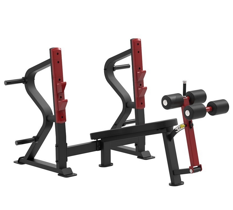 Олимпийская скамья с отрицательным наклоном для жима Impulse SL7030 | Premium Fitness