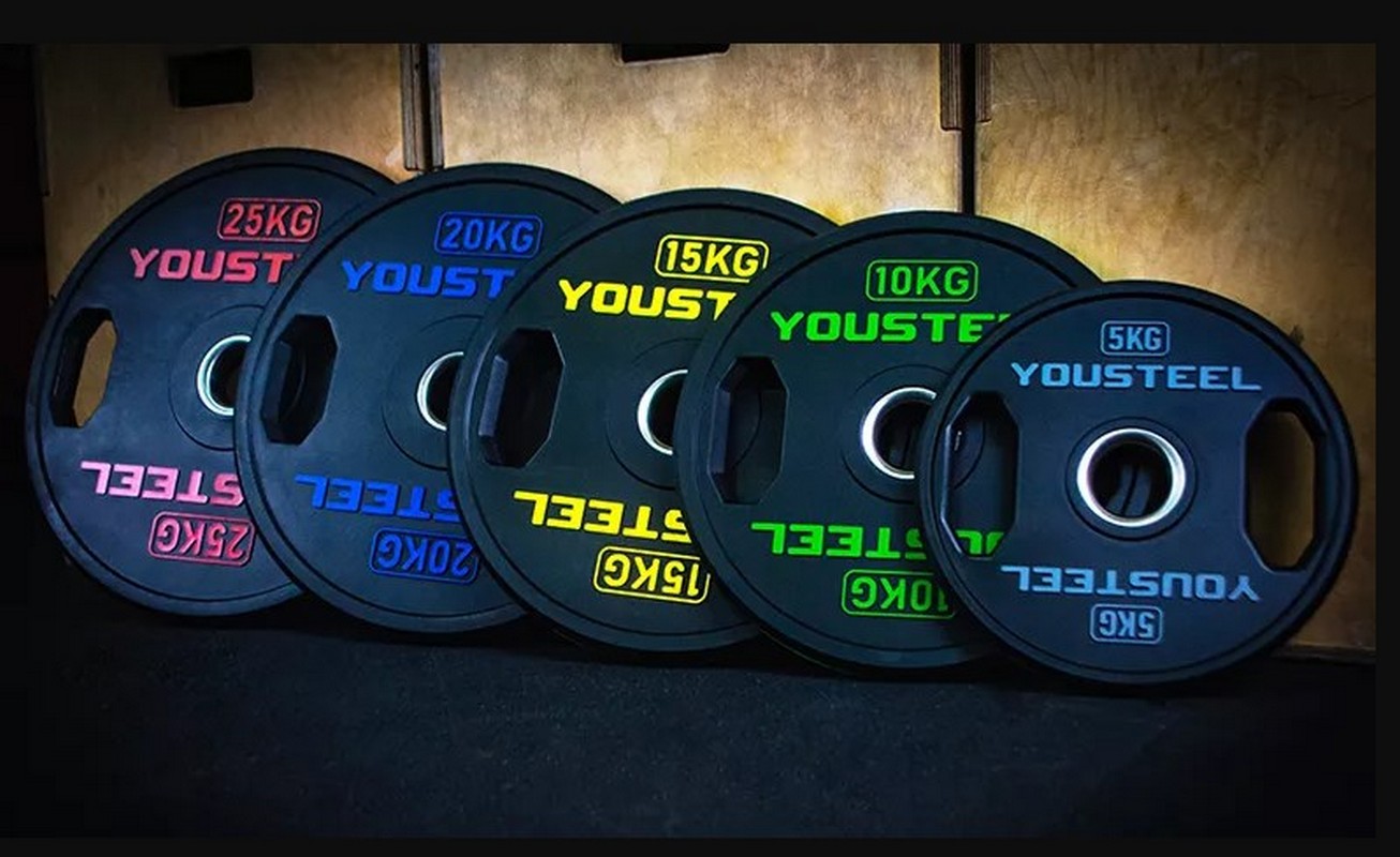 Диск 10 кг YouSteel TWO HANDLES