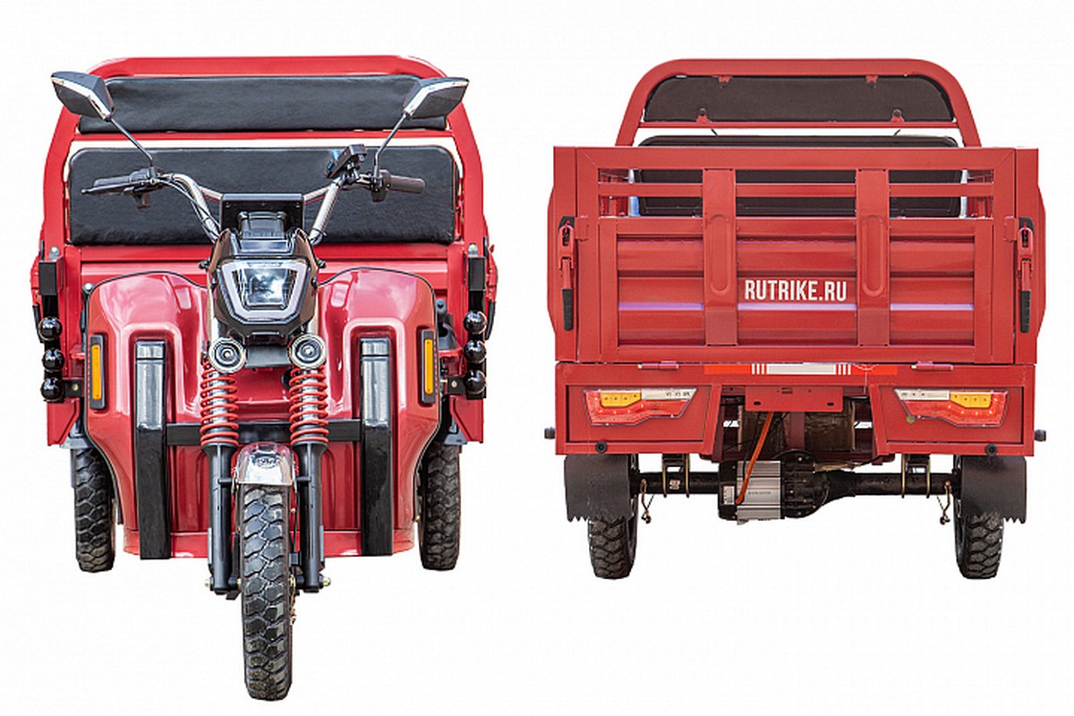 Грузовой электротрицикл RuTrike Антей Pro 1500 60V1200W 024455-2791 темно-синий матовый