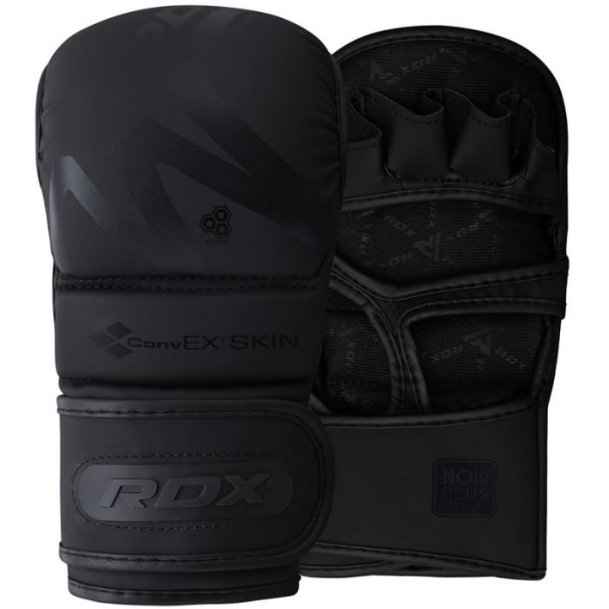 Перчатки тренировочные RDX Grappling Shooter T15 M GSR-T15MB черный матовый