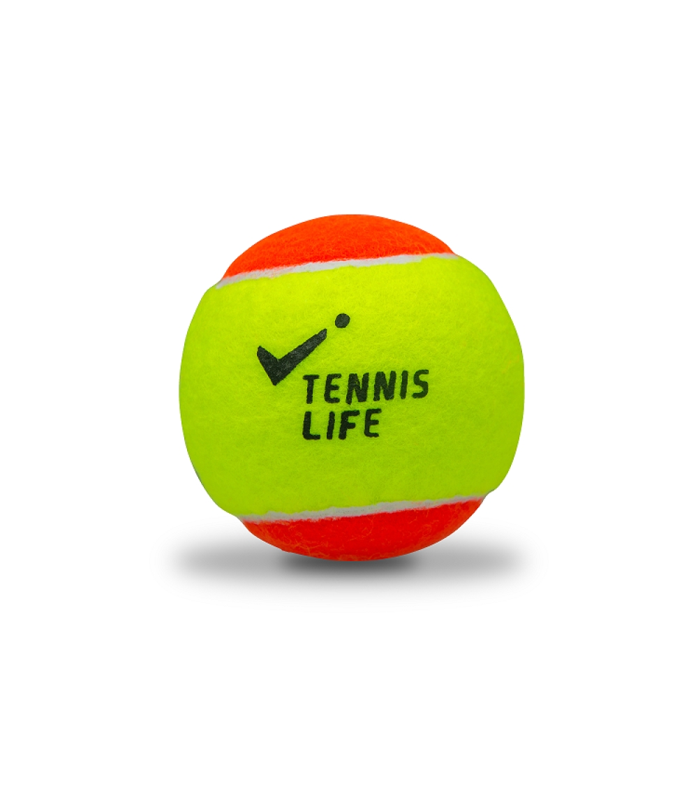 Детские мячи для тенниса 48 шт Tennis Life TL-ORANGE оранжево-желтый