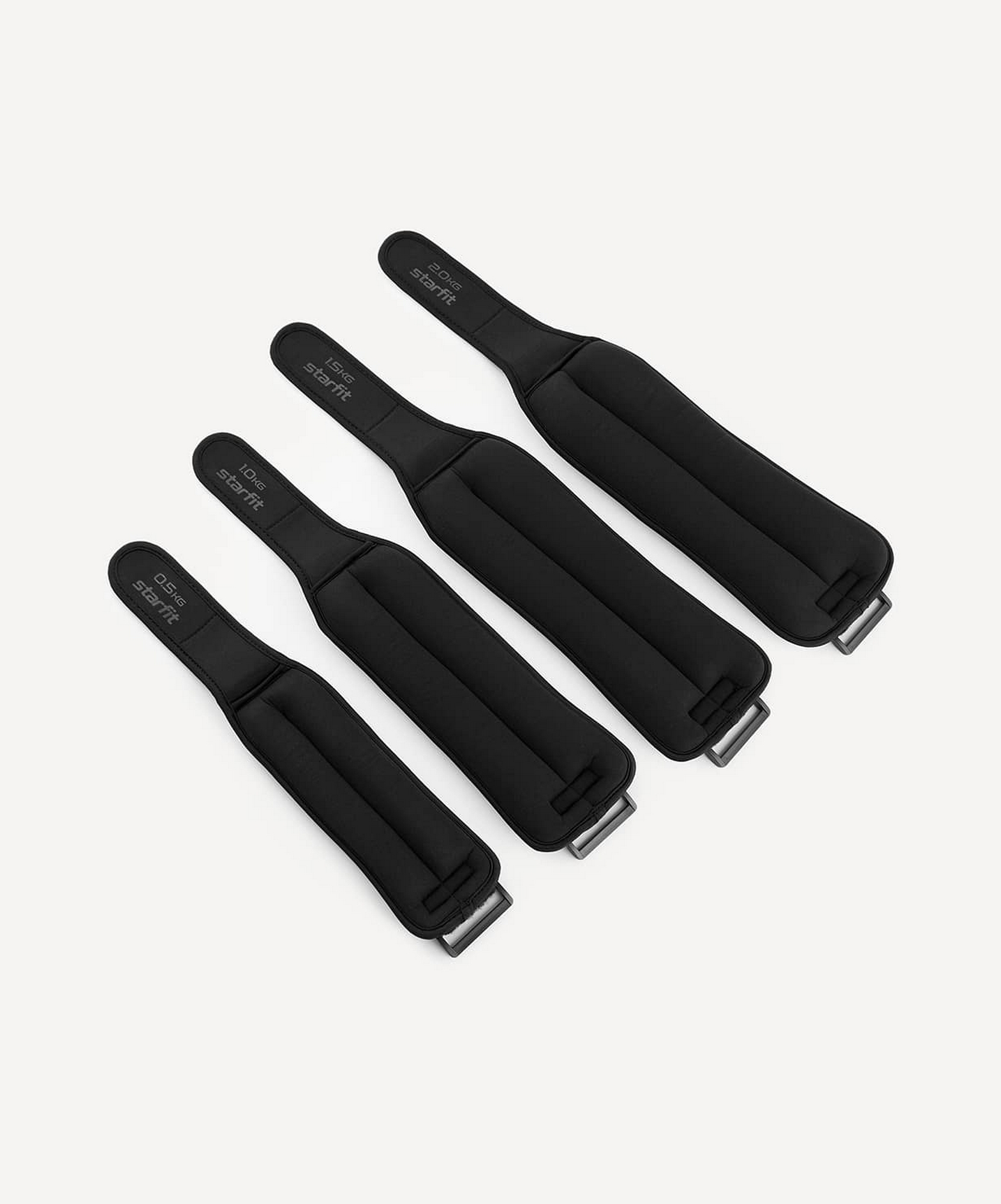 Утяжелители 1кг Star Fit WT-701 черный