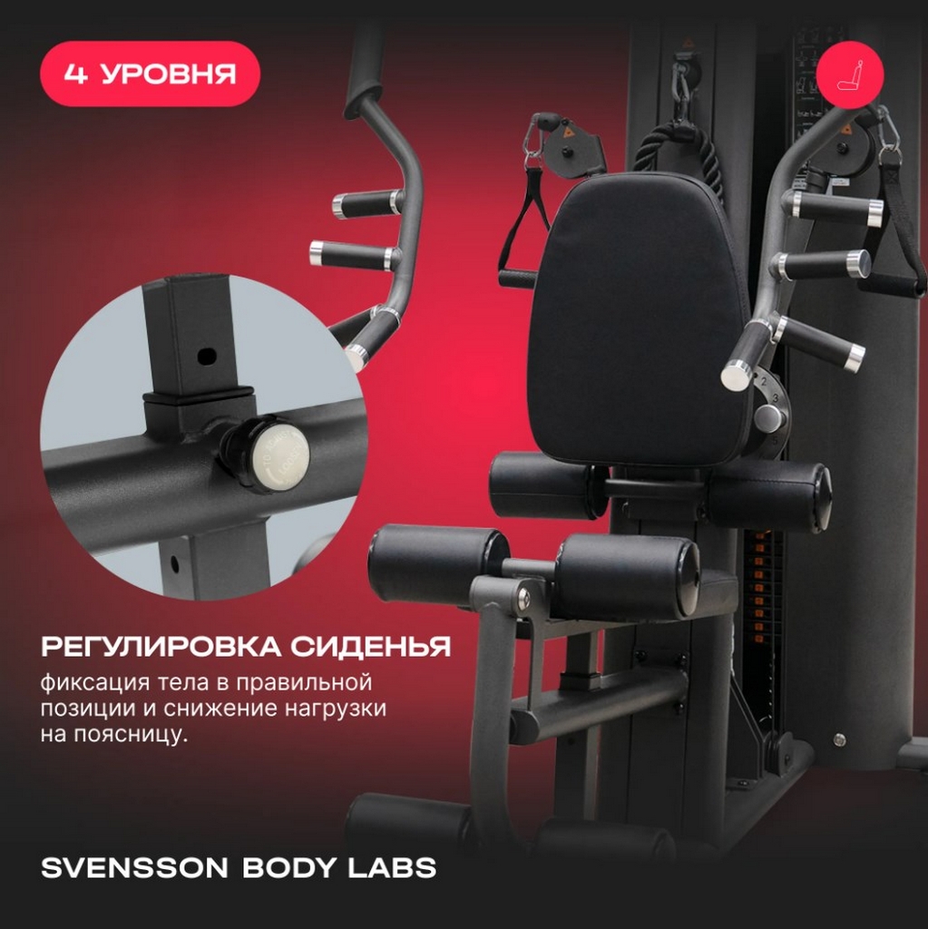 Силовой комплекс полукоммерческий Svensson Body Labs RIGEL PRO
