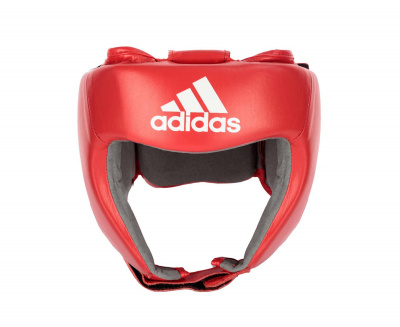 Шлем боксерский Adidas одобренный IBA adiIBAH1 красный