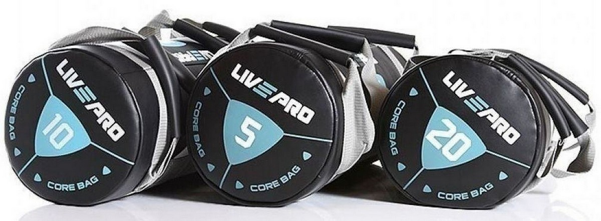 Сэндбэг Live Pro Power Bag LP8120-10 10 кг, черный/серый