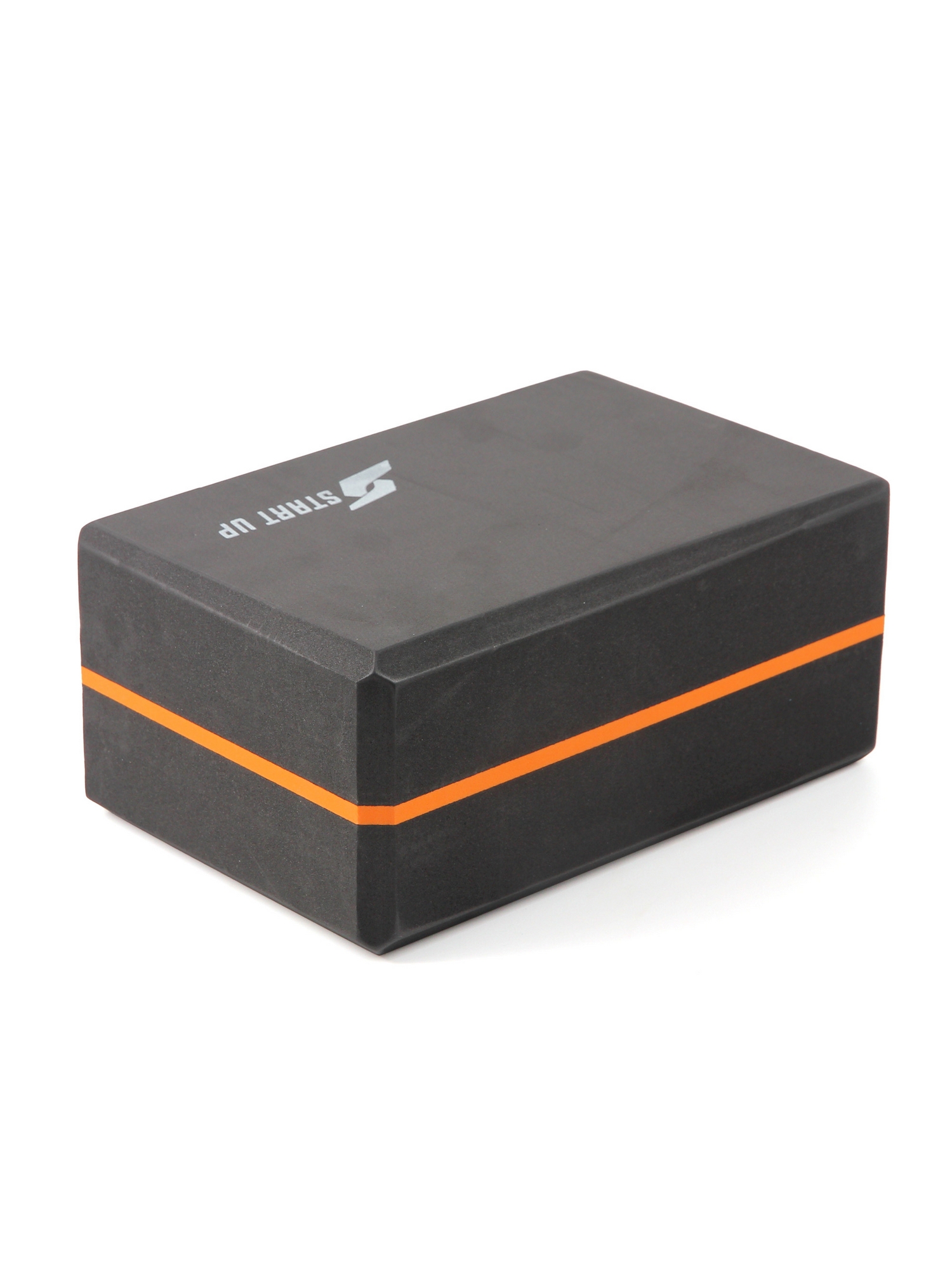 Блок для йоги 22,8x15,2x10см Start Up NT18022B черный