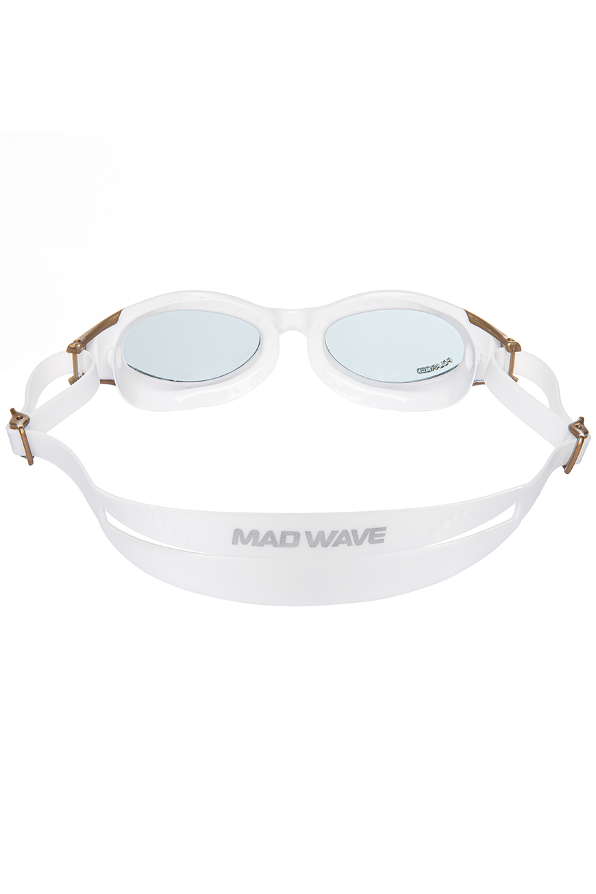 Очки для плавания Mad Wave Flame II Polarized M0424 20 0 18W золото