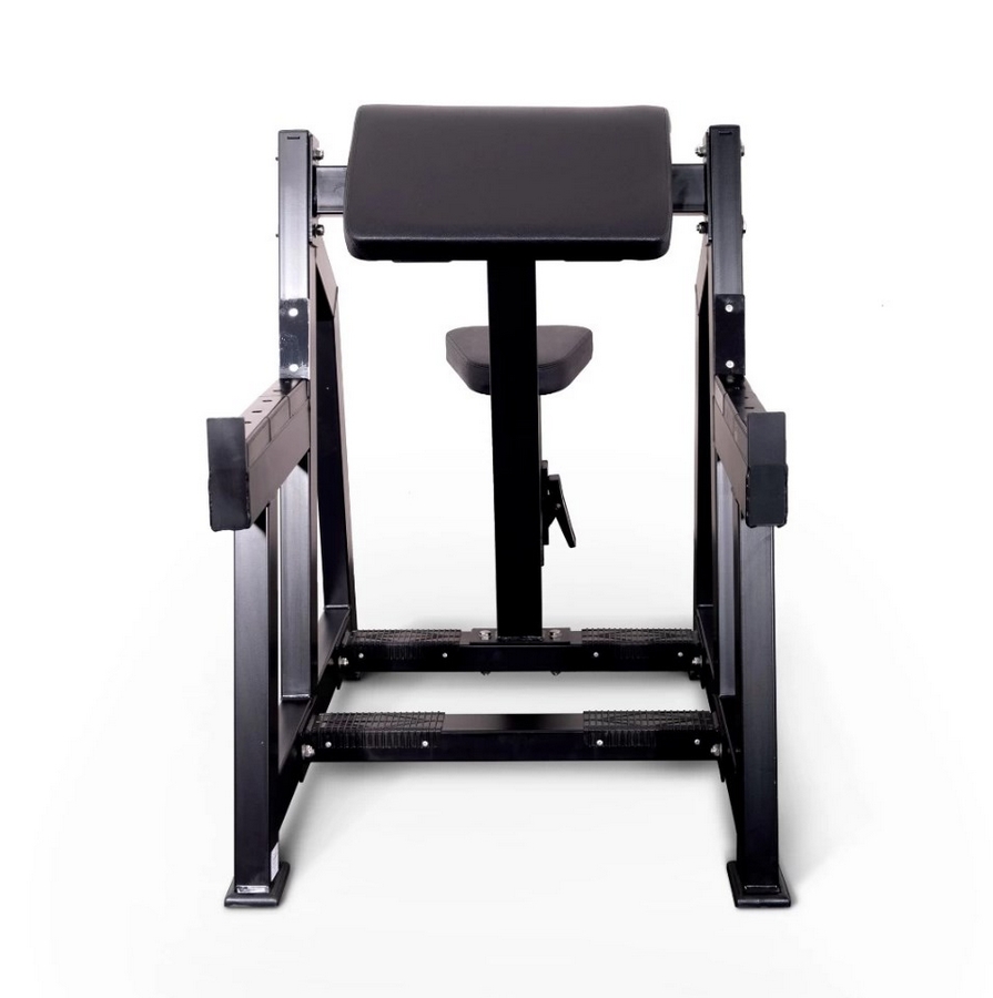Скамья Скотта ProTrain PP120, полностью черная | Premium Fitness