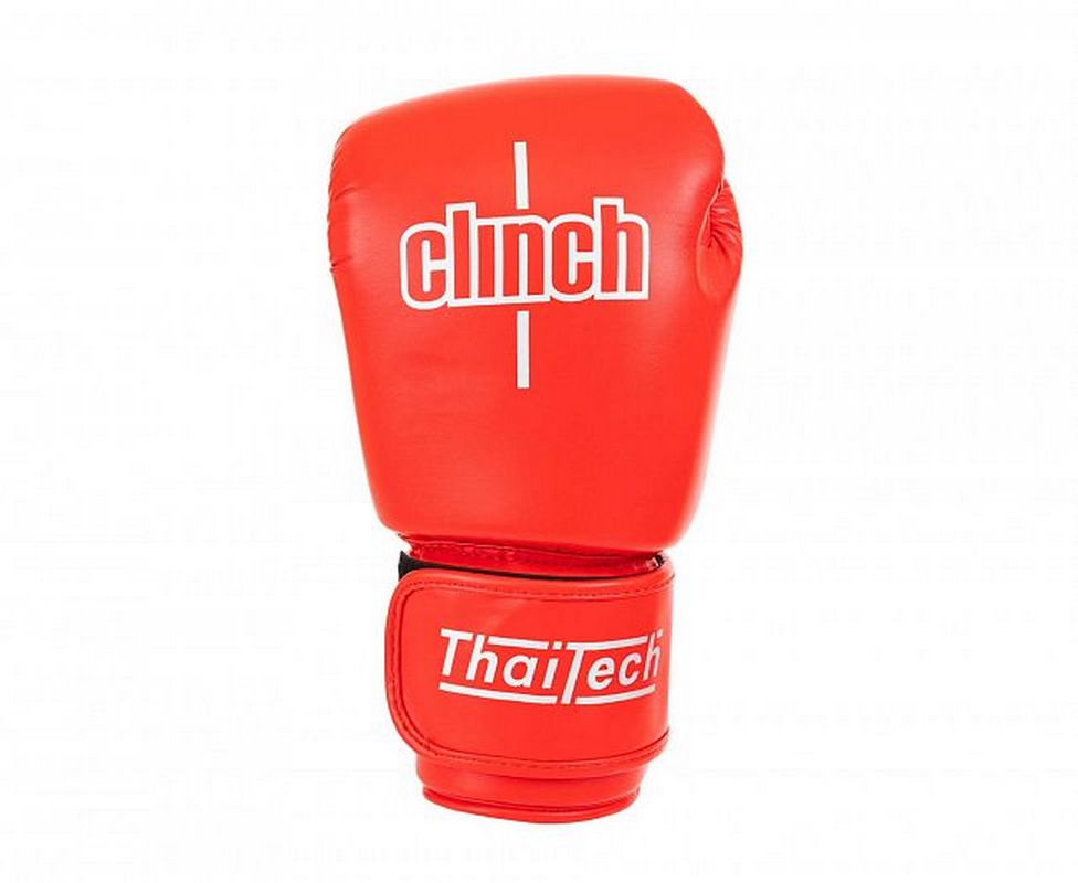 Перчатки боксерские Clinch Muay Thai C170 красный