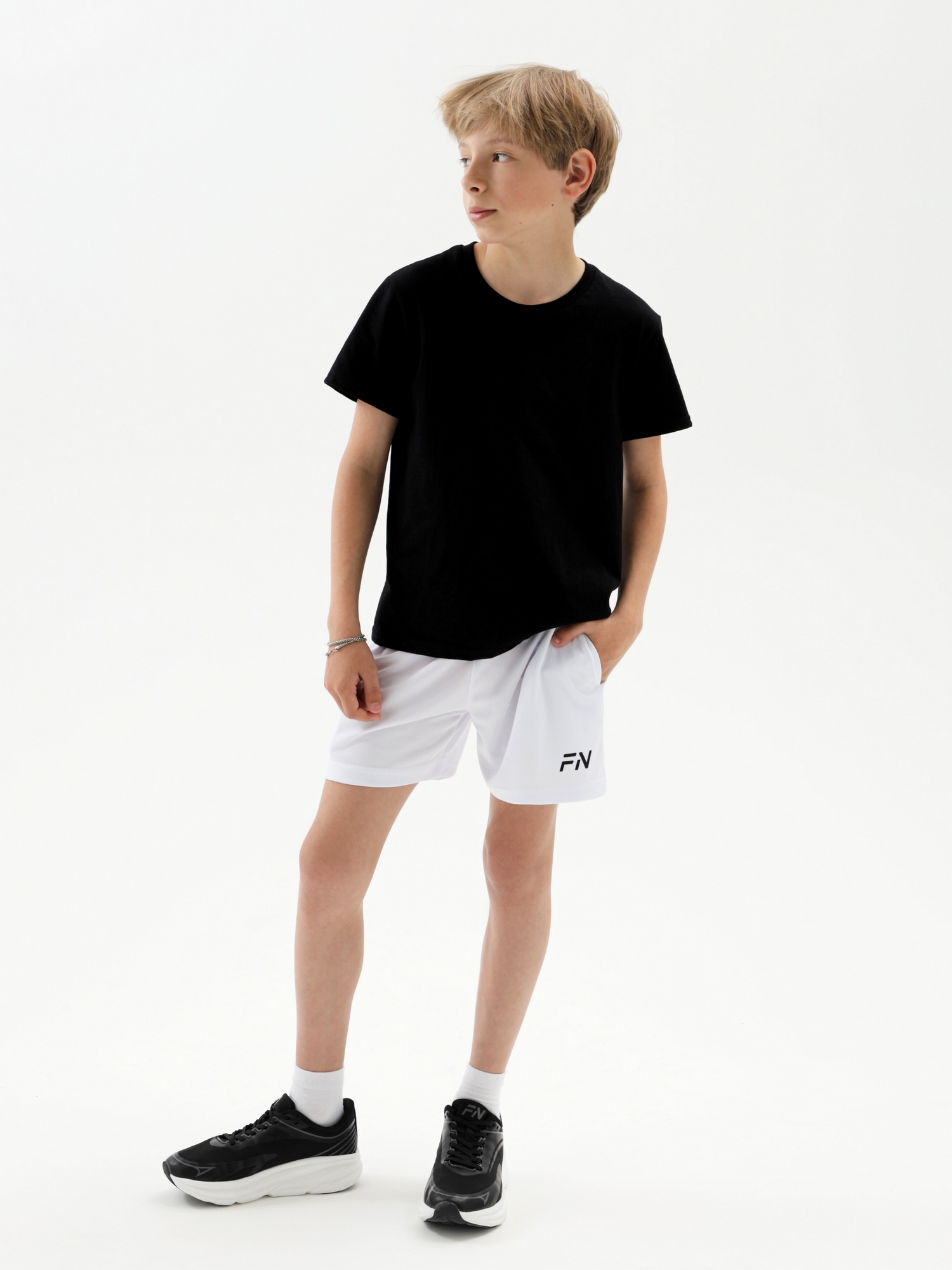 Детские шорты FN Stride KID KFN4262003-100 White
