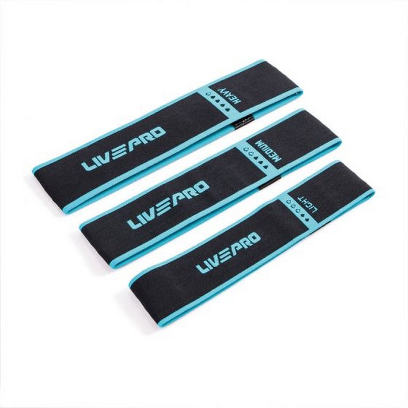 Тканевый амортизатор Live Pro Resistance Loop Band LP8414-L-BK высокое сопротивление