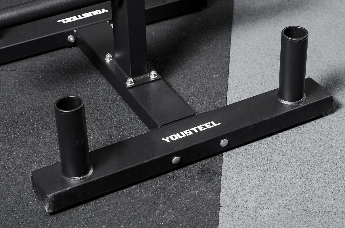 Стойка для хранения дисков и 4х грифов YouSteel Olympic Plate Tree