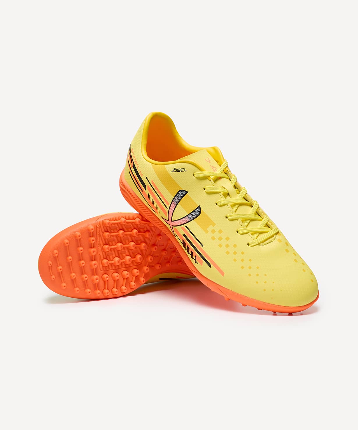Бутсы многошиповые Jogel Evofly TF Talant Yellow\orange