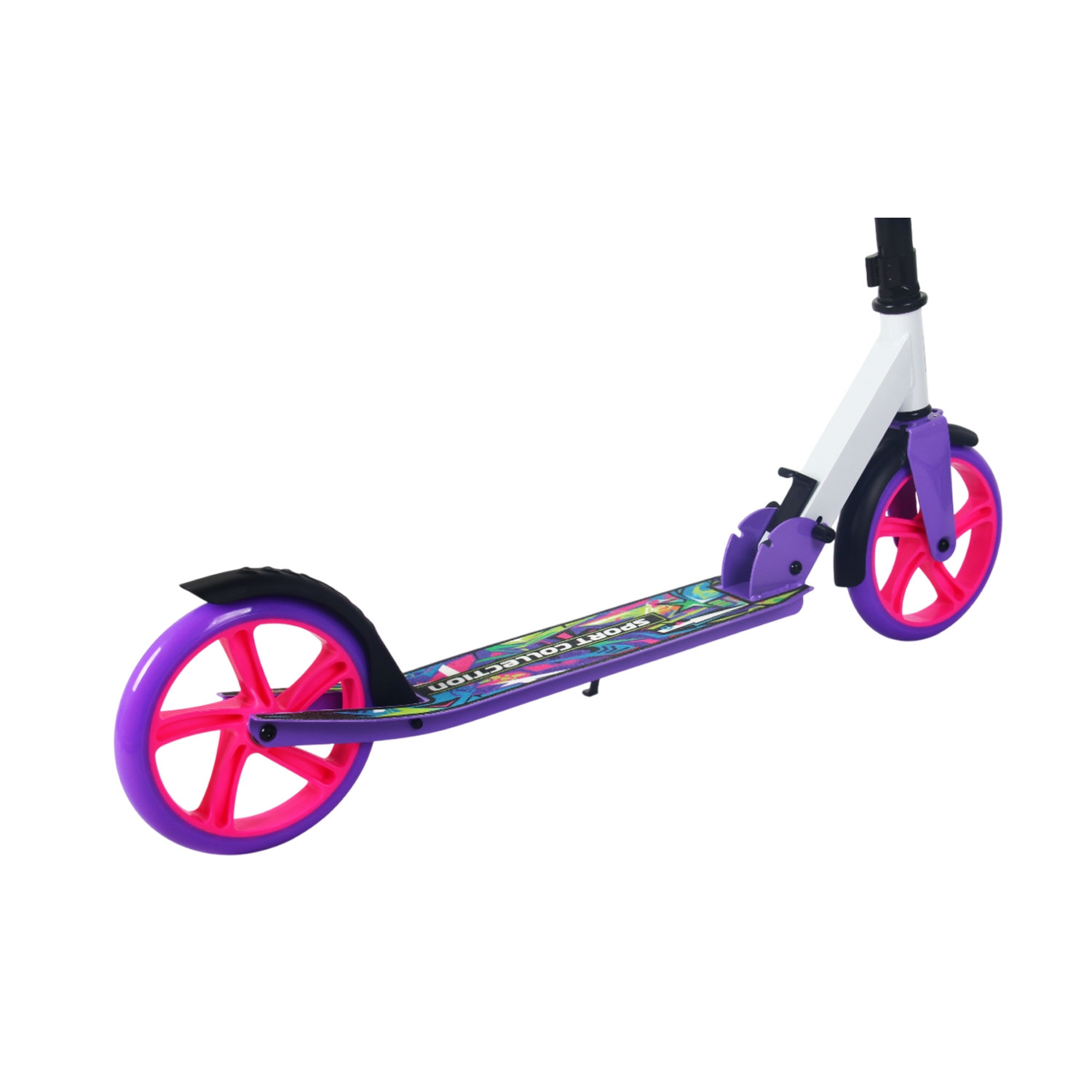 Самокат 200мм Sport Collection CK-SA200-3 violet (фонарь и наклейка в подарок)