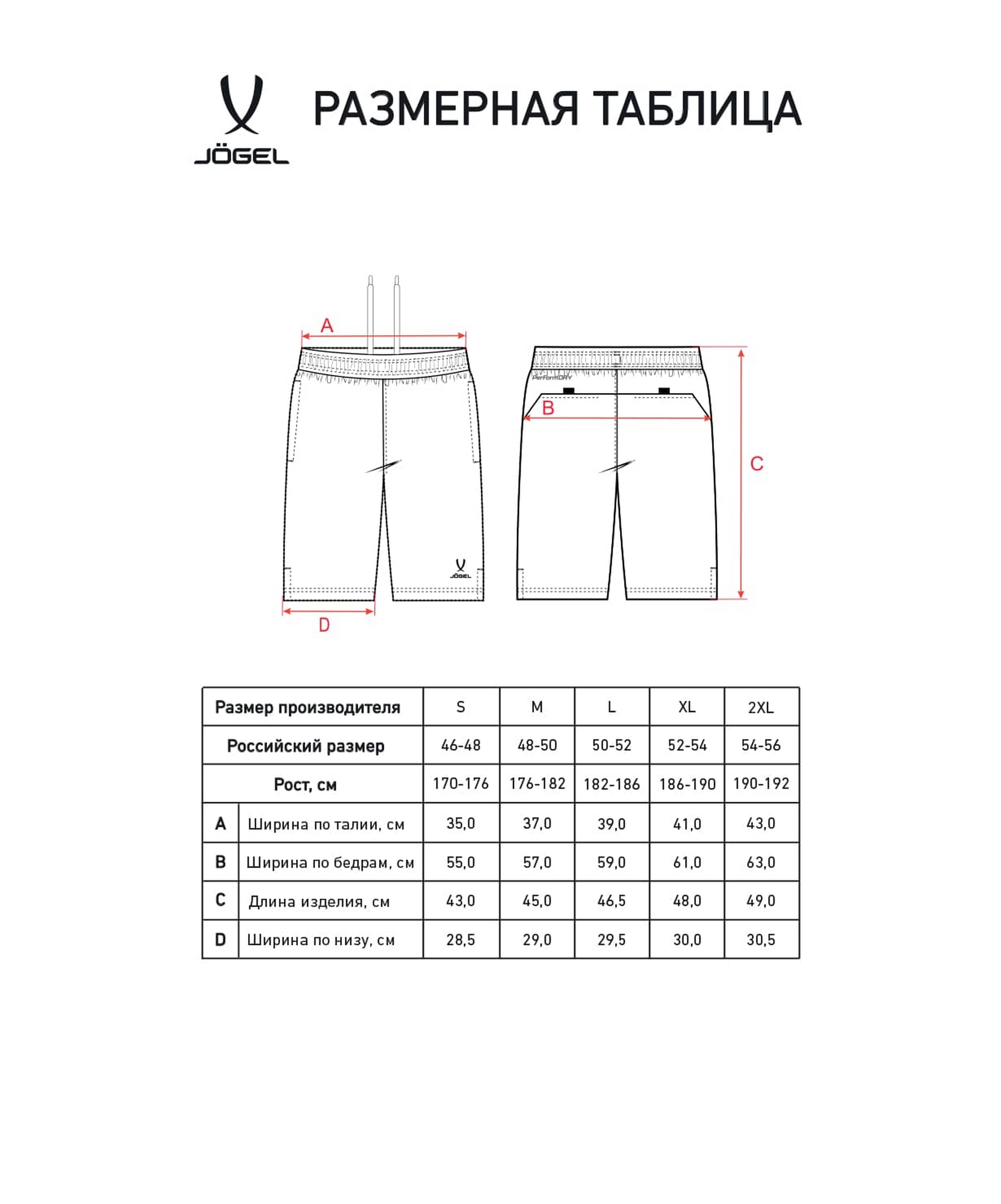 Шорты игровые Jogel CAMP Classic Shorts, голубой, детский