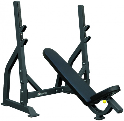 Олимпийская скамья с положительным наклоном для жима Impulse IFOIB | Premium Fitness