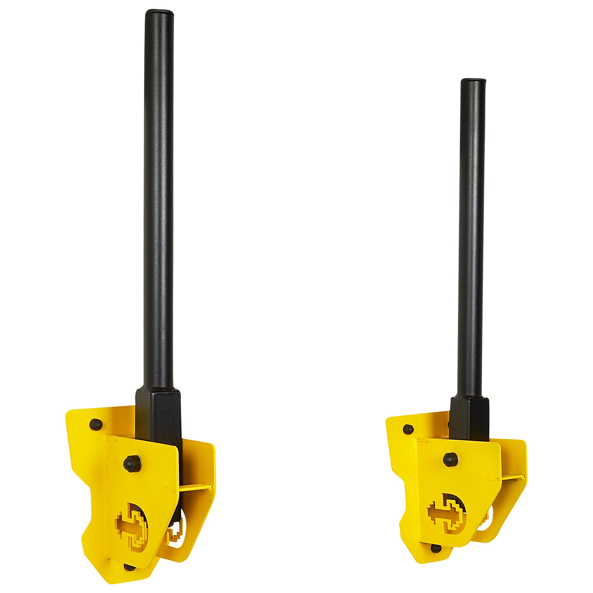 Брусья для отжиманий настенные складные Domsen Ds40Y Yellow | Premium Fitness