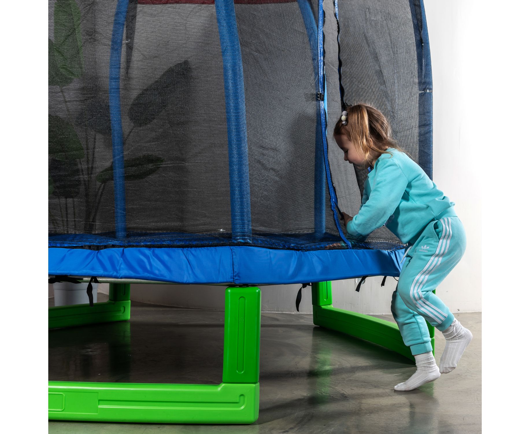 Батут DFC Jump kids 7ft (210см) 7FT-JD-B синий