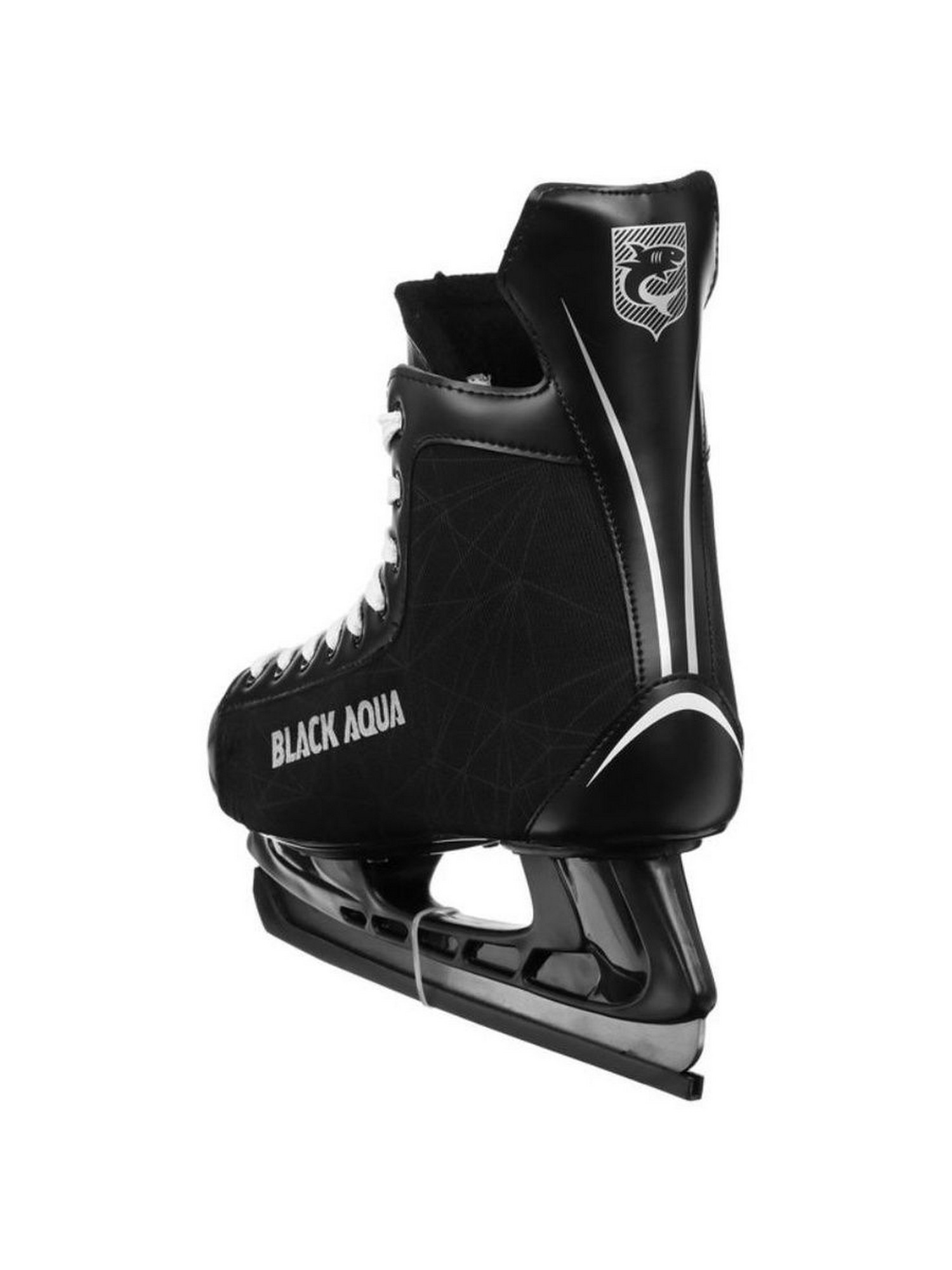 Коньки хоккейные Black Aqua HS-207
