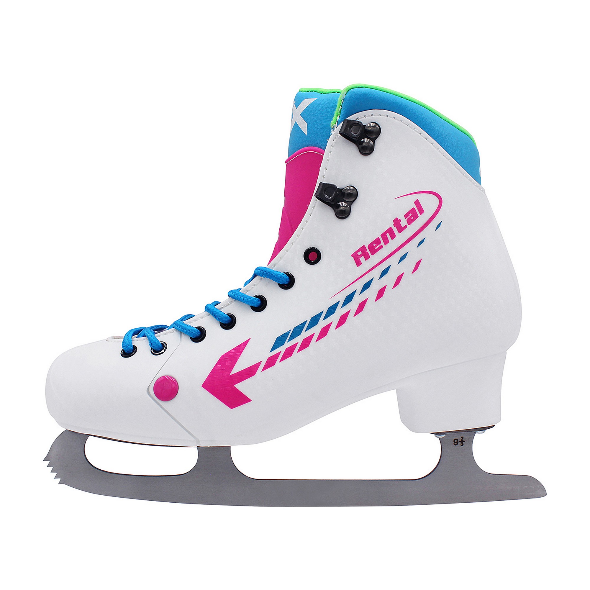 Фигурные коньки RGX для проката RGX-1.0 ICE-Rental White