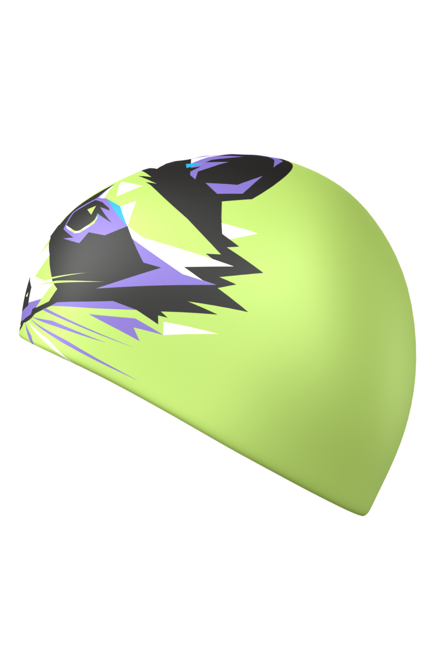 Юниорская силиконовая шапочка Mad Wave Raccoon M0571 02 1 02W