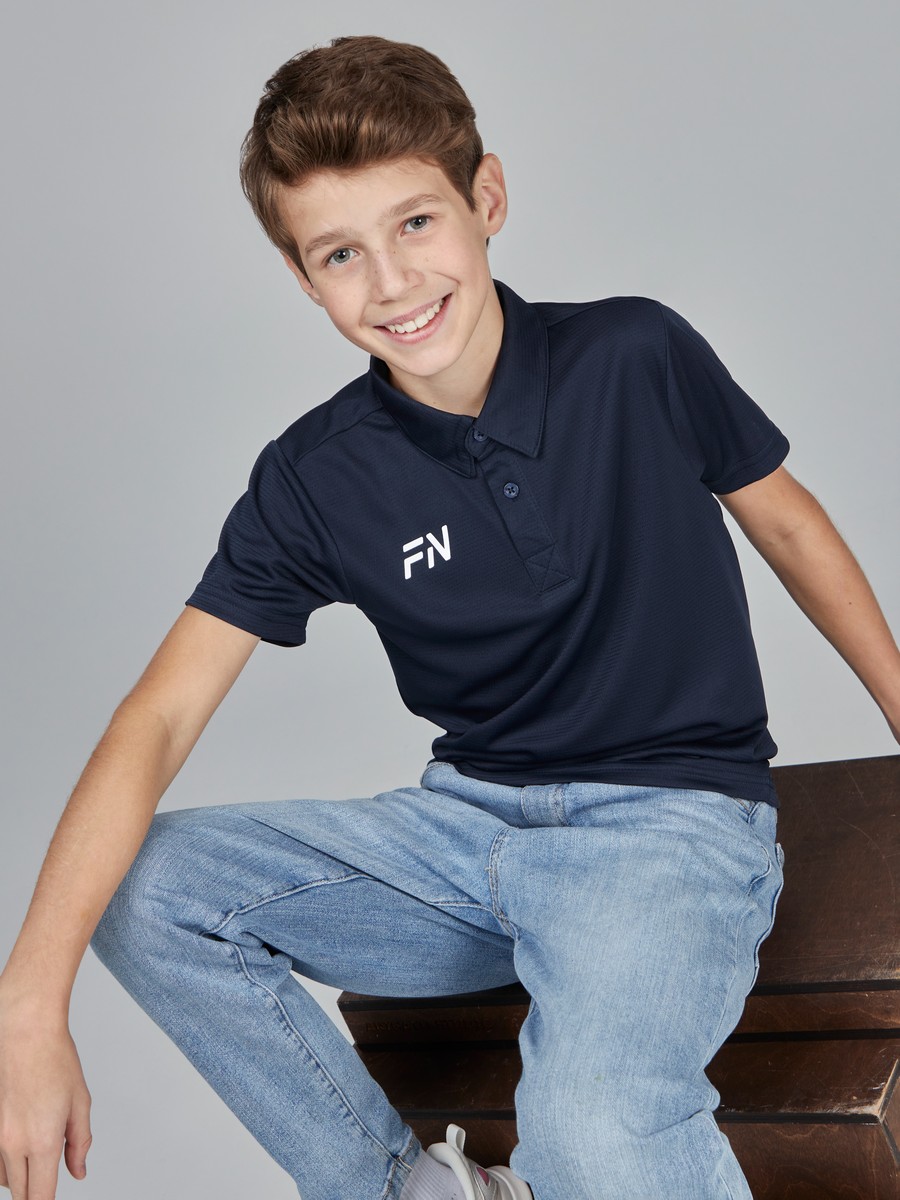 Детская футболка FN Polo Kid Sport KFN4012001-424 Dark Blue
