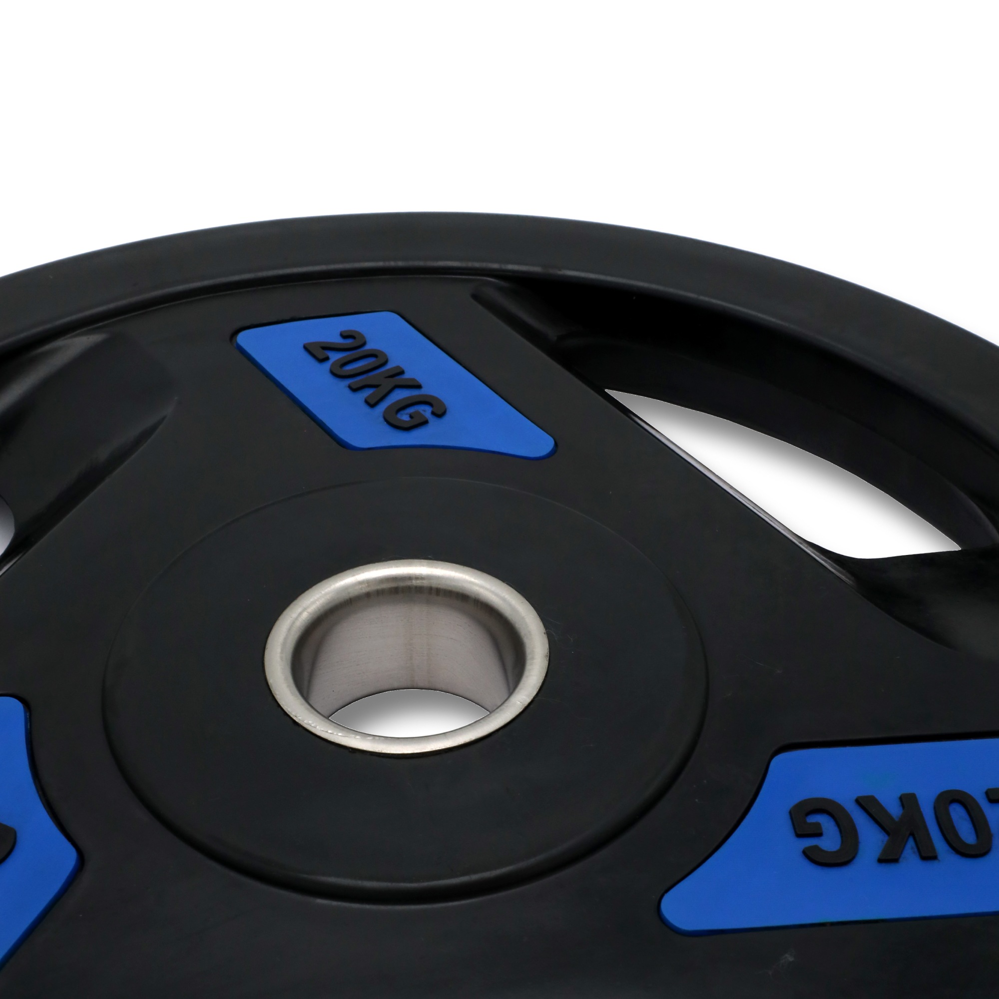 Диск обрезиненный c хватом 20кг, 51 мм UnixFit PRO DG20RUBPBL