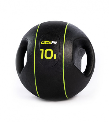 Медицинбол с хватами Profi-Fit 10 кг