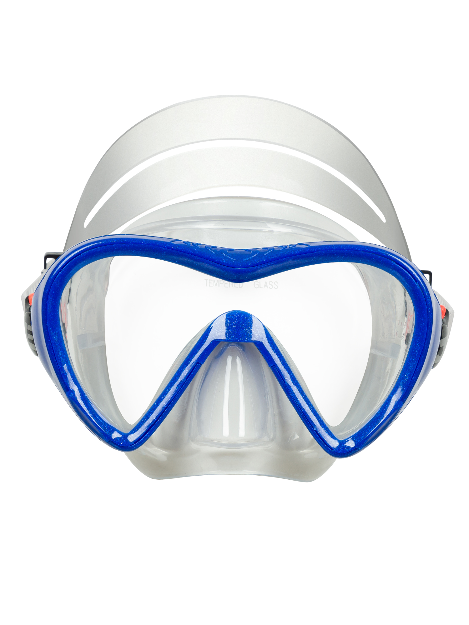 Маска для взрослых, ПВХ Alpha Caprice М148 blue