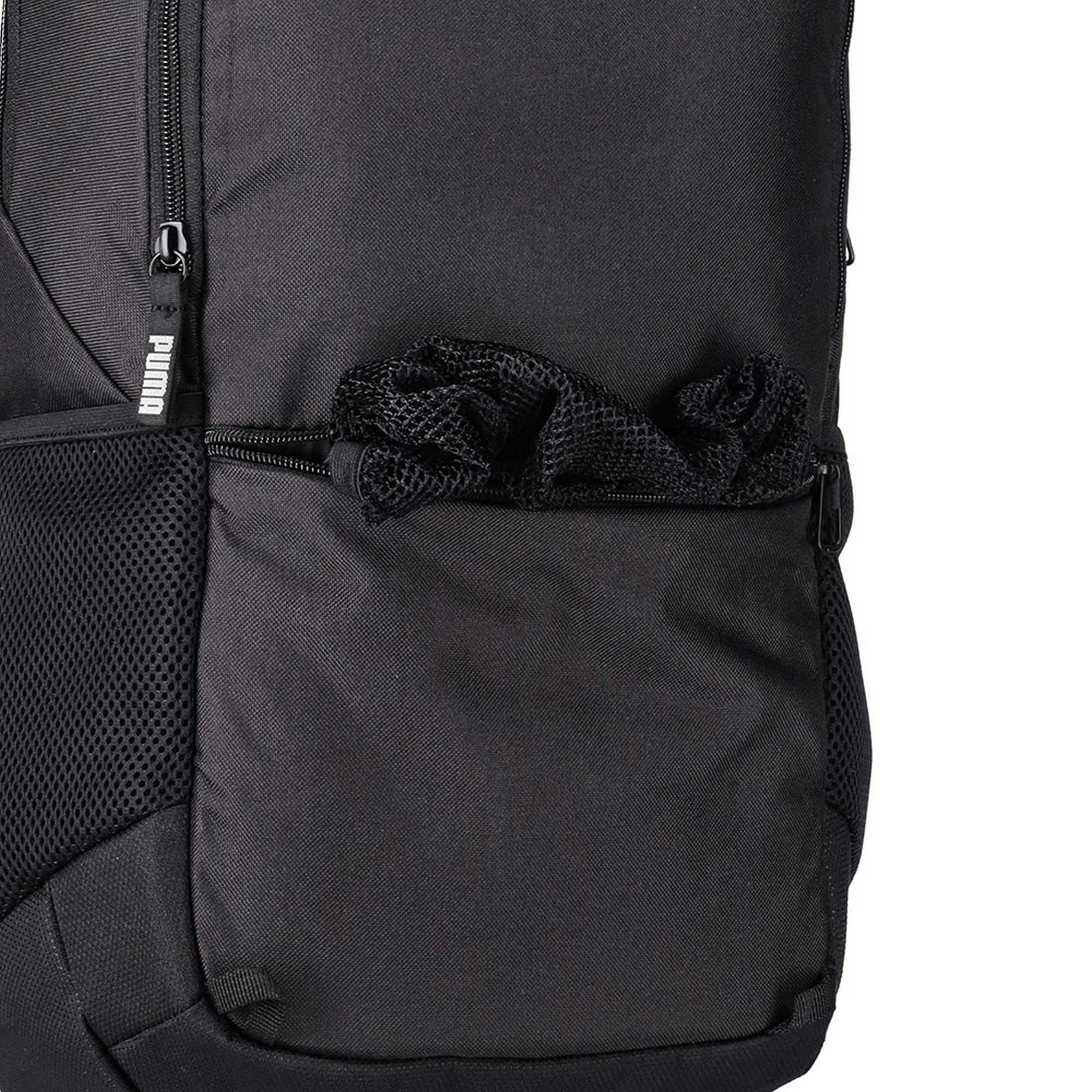 Рюкзак 47x38x4,5см Puma TeamGOAL Backpack ball net 09046701 Черный