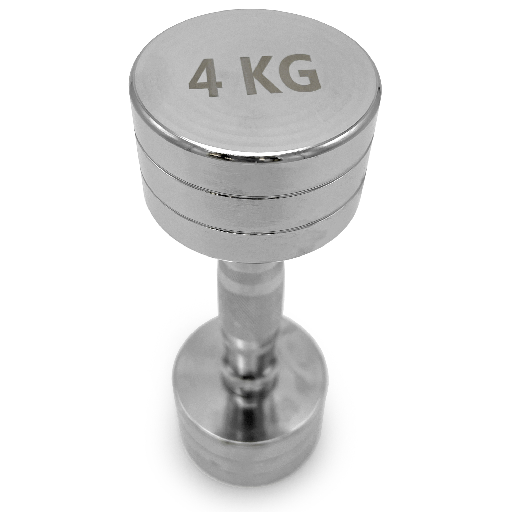 Гантель круглая хромированная 4 кг UnixFit PRO DBRND4PCEx2 2 шт