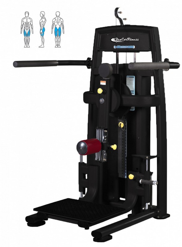 BenCarFitness TS-P046: Тренажер для отводящих, приводящих и ягодичных мышц бедра | Premium Fitness