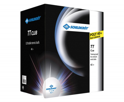 Мячи для настольного тенниса Donic 2T-CLUB, 120 шт, 608538 оранжевый