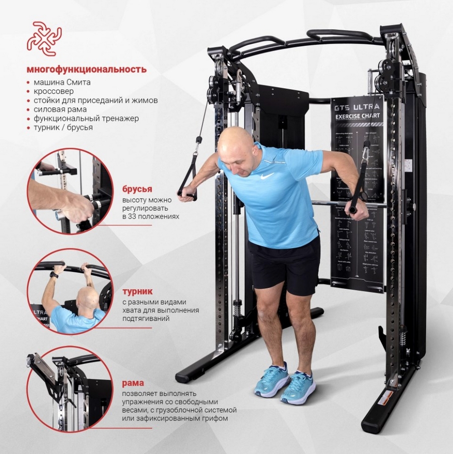 Многофункциональный силовой комплекс Protrain GTS-ULTRA
