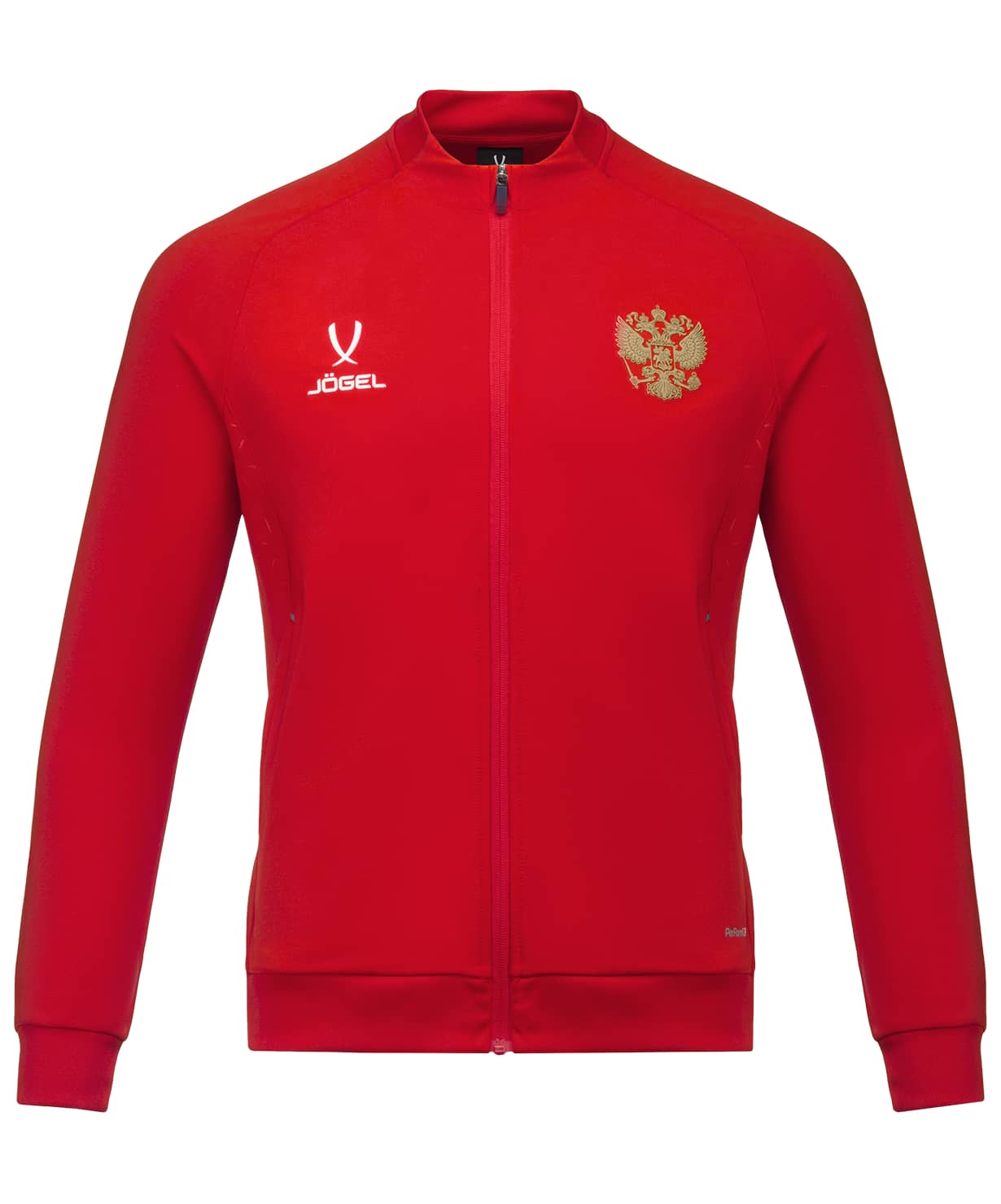Джемпер тренировочный на молнии Jogel NATIONAL PerFormDRY Training FZ Jacket, красный