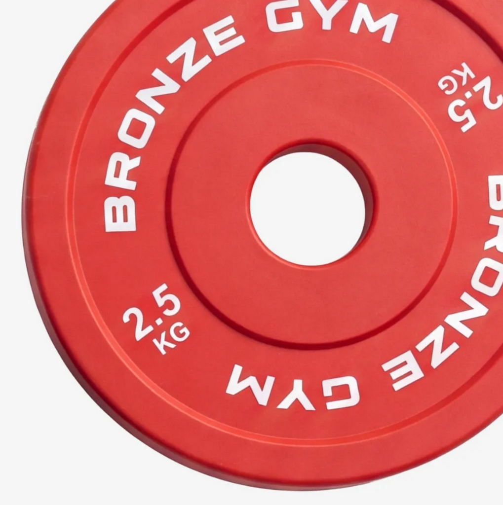 Диск олимпийский тяжелоатлетический 2,5 кг Bronze Gym BGPLWL025 красный