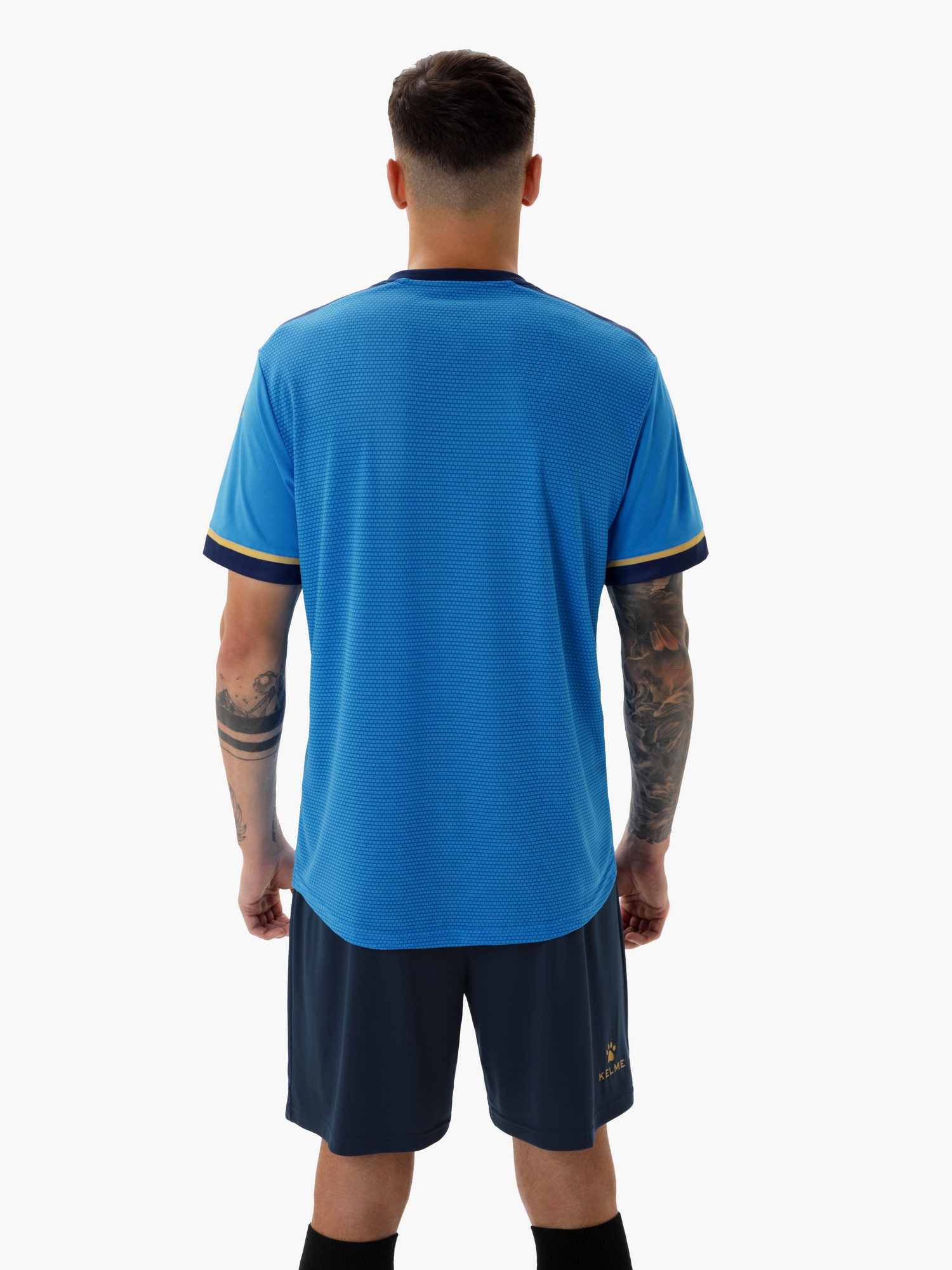 Футбольная форма Kelme Football Suit 8351ZB1158-996 Light Blue\Dark Blue