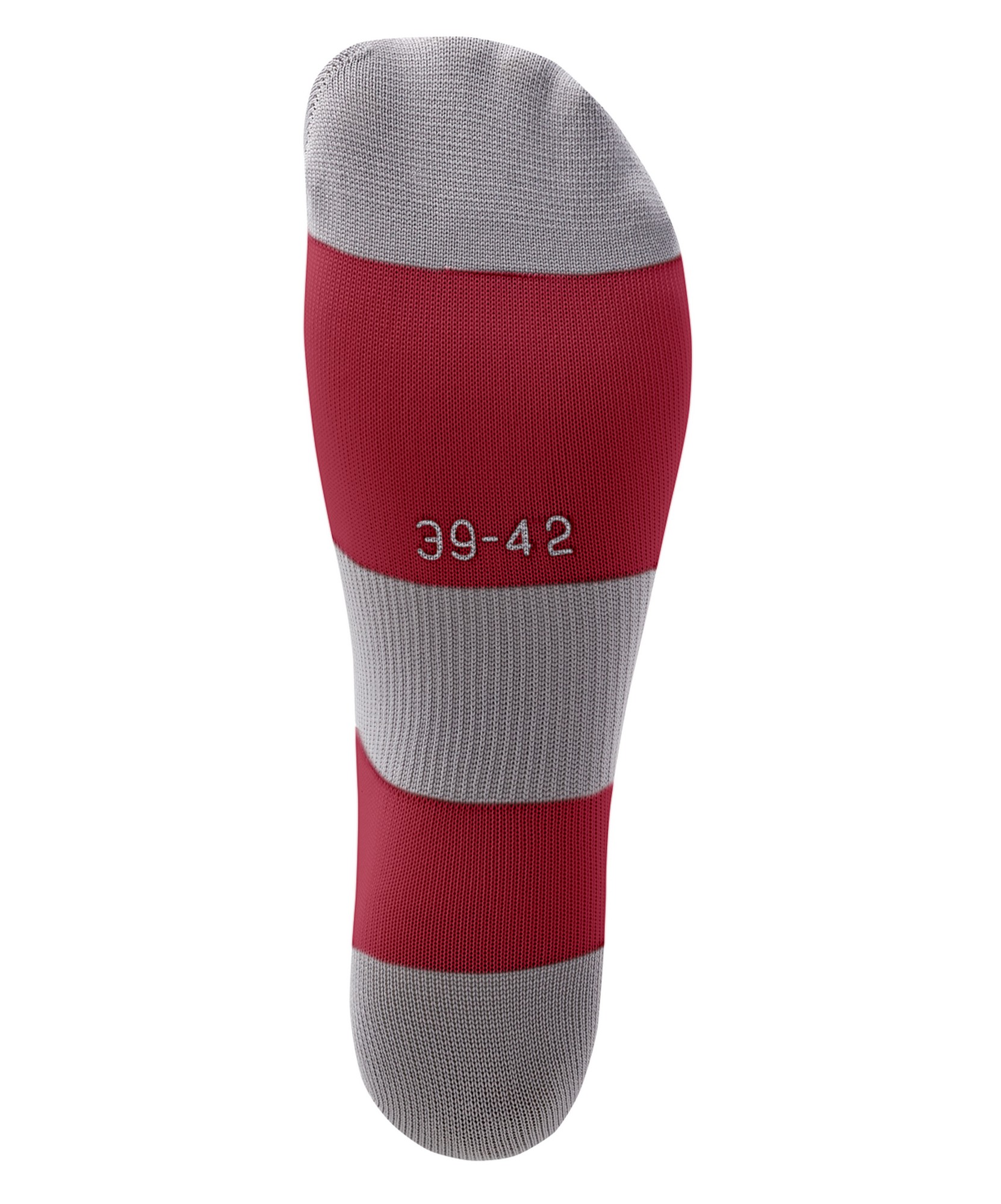 Гетры футбольные Jogel Camp Basic Socks, гранатовый\серый\белый