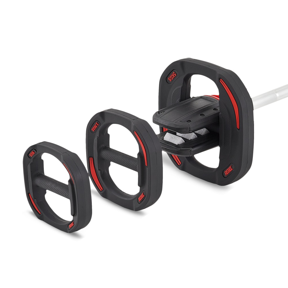 Диски 10 кг для памп-штанги для аэробики (пара) REBEL R-SMRTP R-SMRTD-10-PAIR