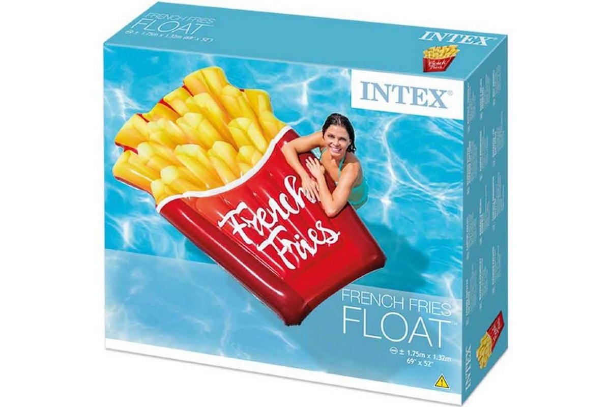 Плотик Intex Картофель Фри 175х132 см 58775