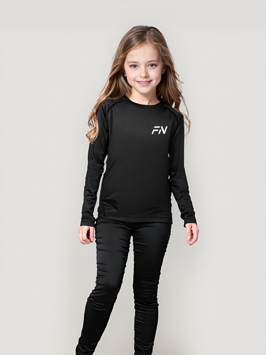 Детское термобелье (верх) FN Warm Kid KFN4051001-000 Black
