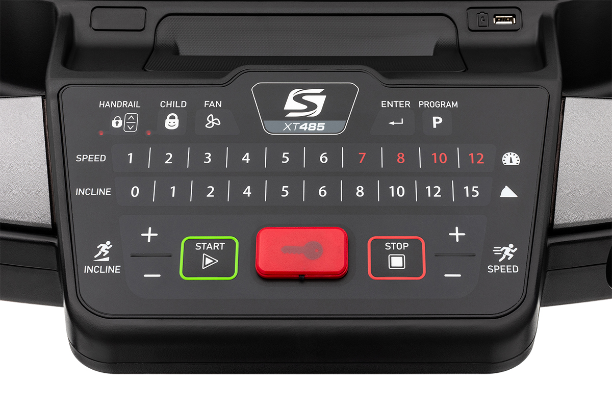 Беговая дорожка SPIRIT XT485 Black